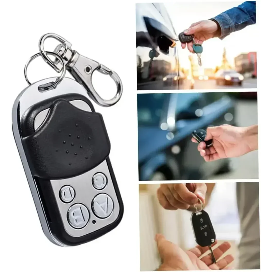 1-50 szt. Uniwersalny pilot do bramy garażowej 433MHz, 4 przyciski, duplikator, kontroler, zamiennik bezprzewodowych kluczy samochodowych do bramy garażowej — zdjęcie produktu 7