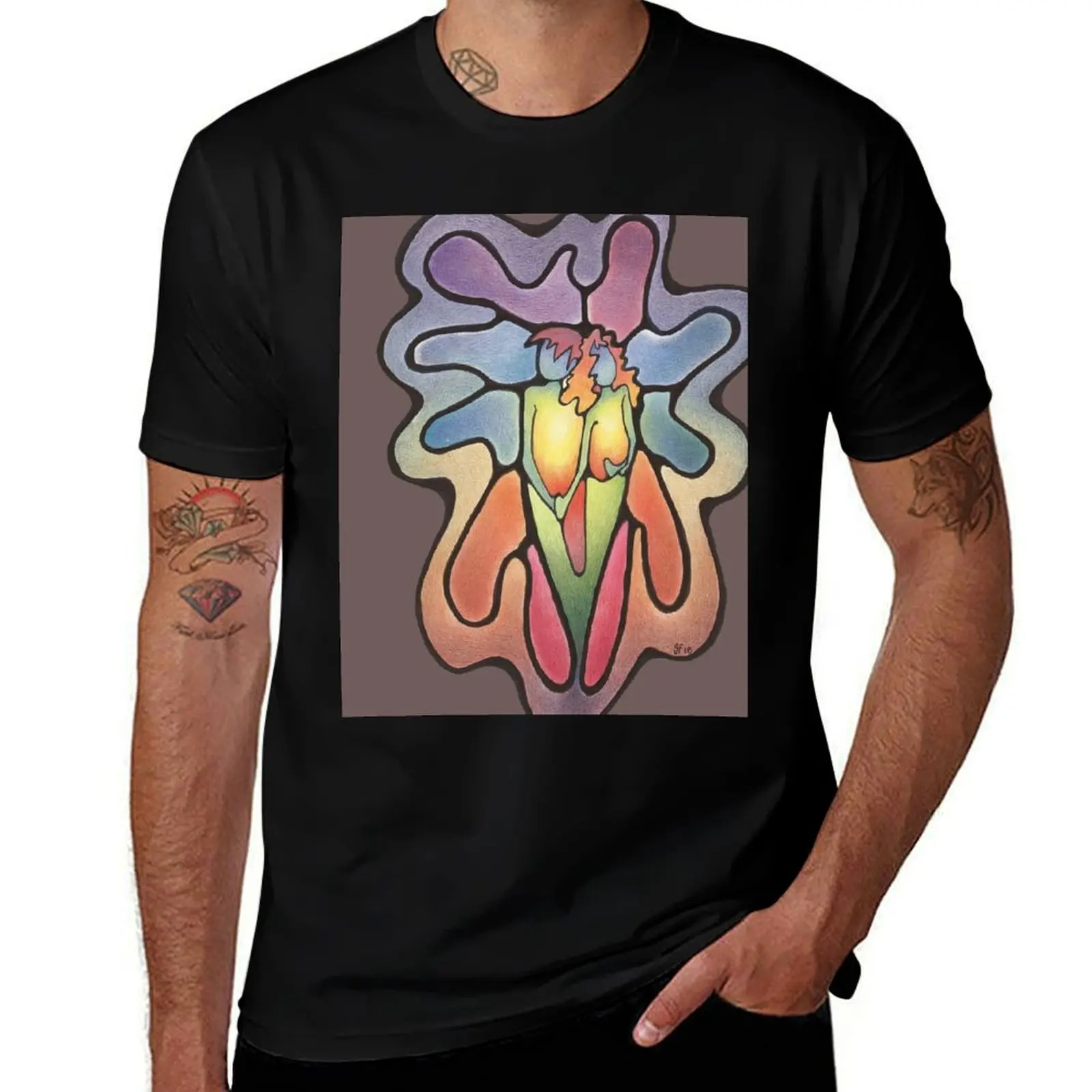 Sacred Couple T-Shirt Simple Trendy Casual T-Shirt