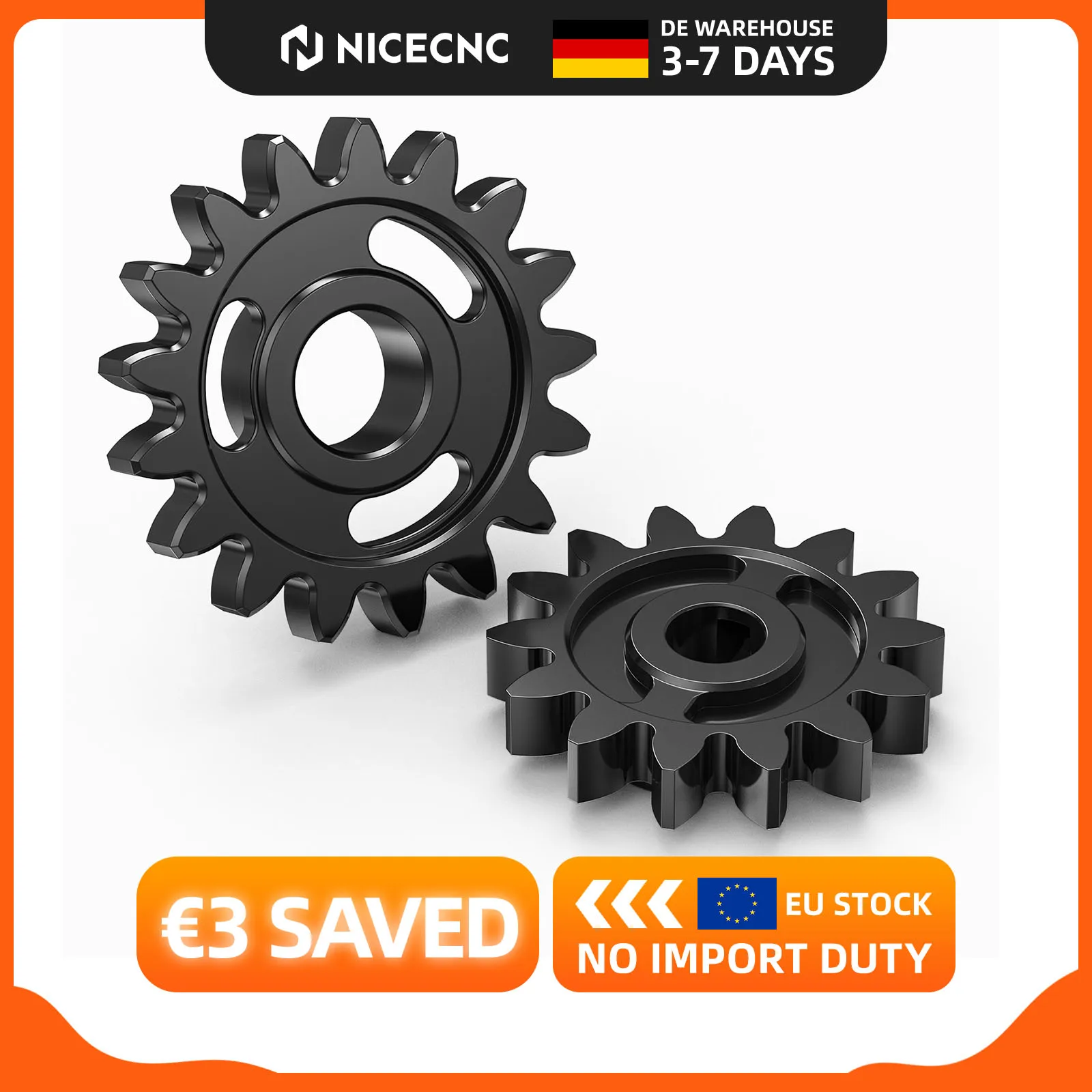 Image of (EU-Lager) NICECNC Motorrad für 2008-2016 KTM 250 350 EXC-F SX-F XC-F XCF-W SIX DAYS FREERIDE 350 Motorölpumpen-Spannrad-Kit