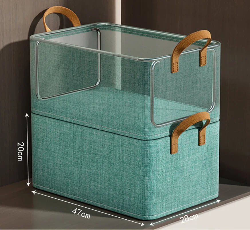 Clothes Organizer Pants Wardrobe Clothing Storage Box Closet Organizer Jeans Underwear Bra Socks Household Folding Storage Box