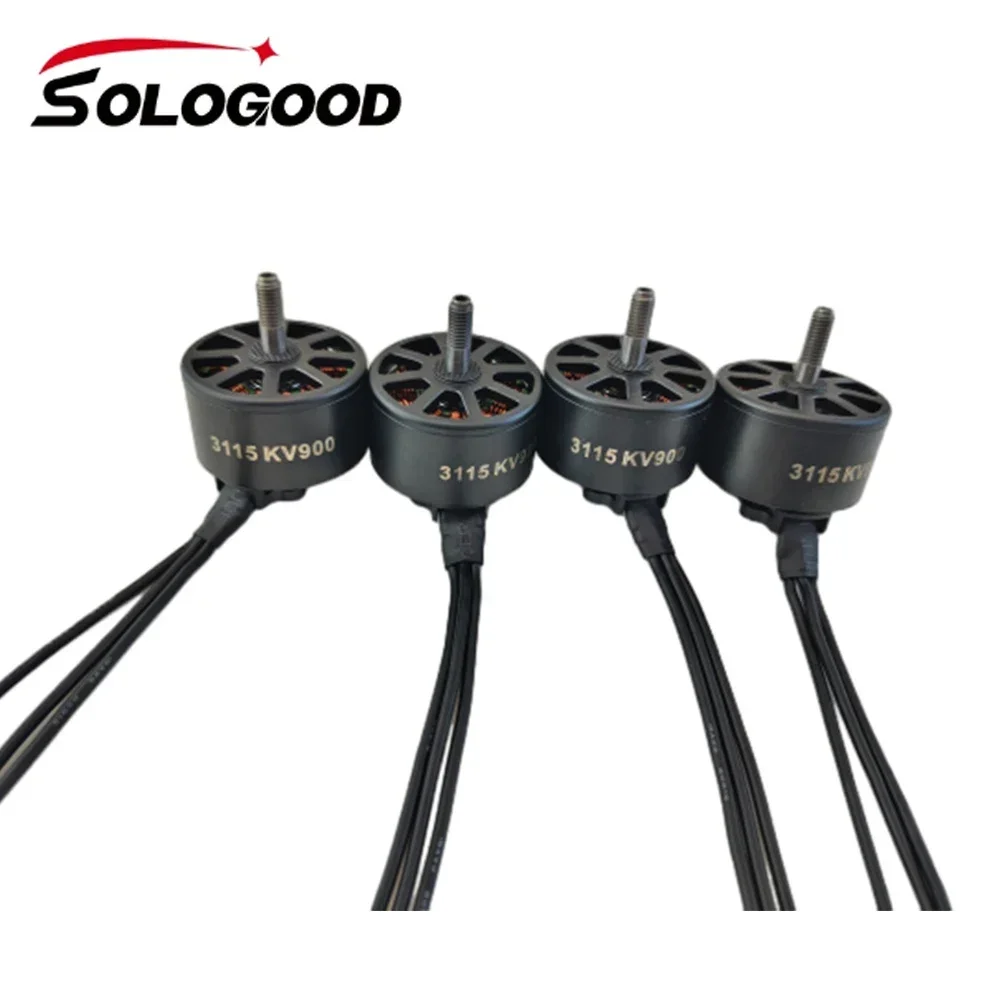 SoloGood  3115 900KV Brushless Motor 6S LIPO for FPV Freestyle 9inch 10inch Long Range Cinelifter Drones RC Model