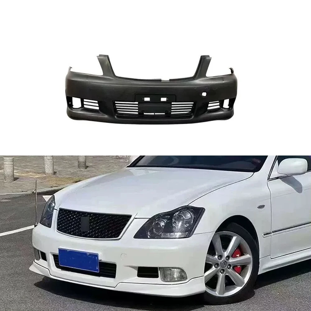 For Toyota Crown 184 Style 2005-2009 Front Bumper Lip + Rear Lip + Side Skirt Body Kit