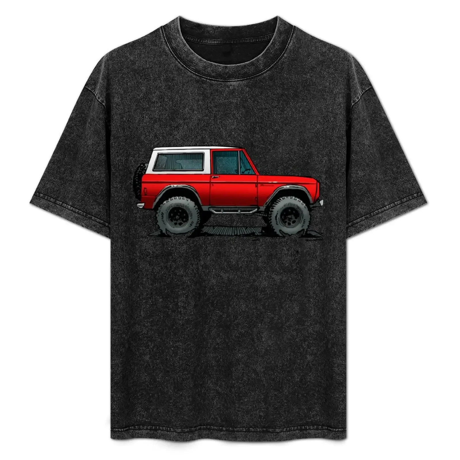 

Bronco - X-Cab Red T-Shirt t shirts for man cotton soft t shirt man designer T-Shirt