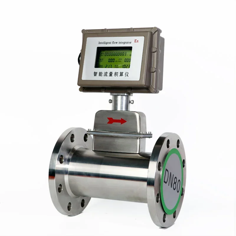 Natural  Flow Meter Stainless Steel  Turbine Flow Meter  Turbine Flow Meter Supply Oem