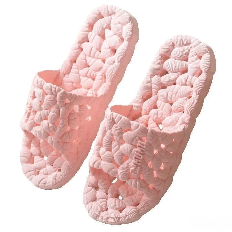 

Batoom Anti-Slip Bathing Men's Special Summer New Leaking Hollow Large Size Cool Slippers Home Comfortable EVA Slippers