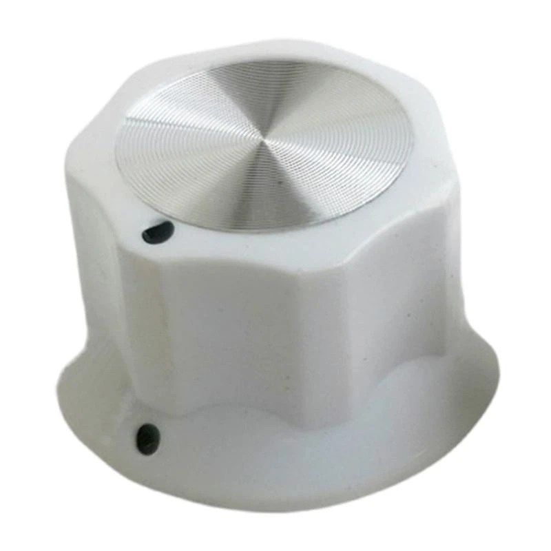 

652F Guitar Pedal Knob with Secure Screws, 25x14.5mm 6.4mm 1/4inch Hole Diameter Multi Color Guitar Pedal Knobs