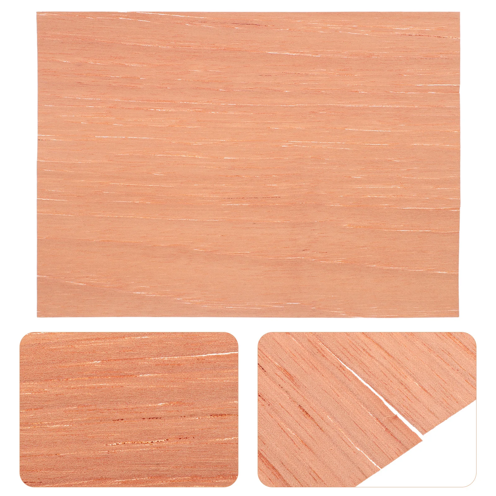 

2pcs Spanish Cedar Sheets For Storage Veneer Lumber Strips Cigar Accessories Divider Sheets Wood Strips For Cigar