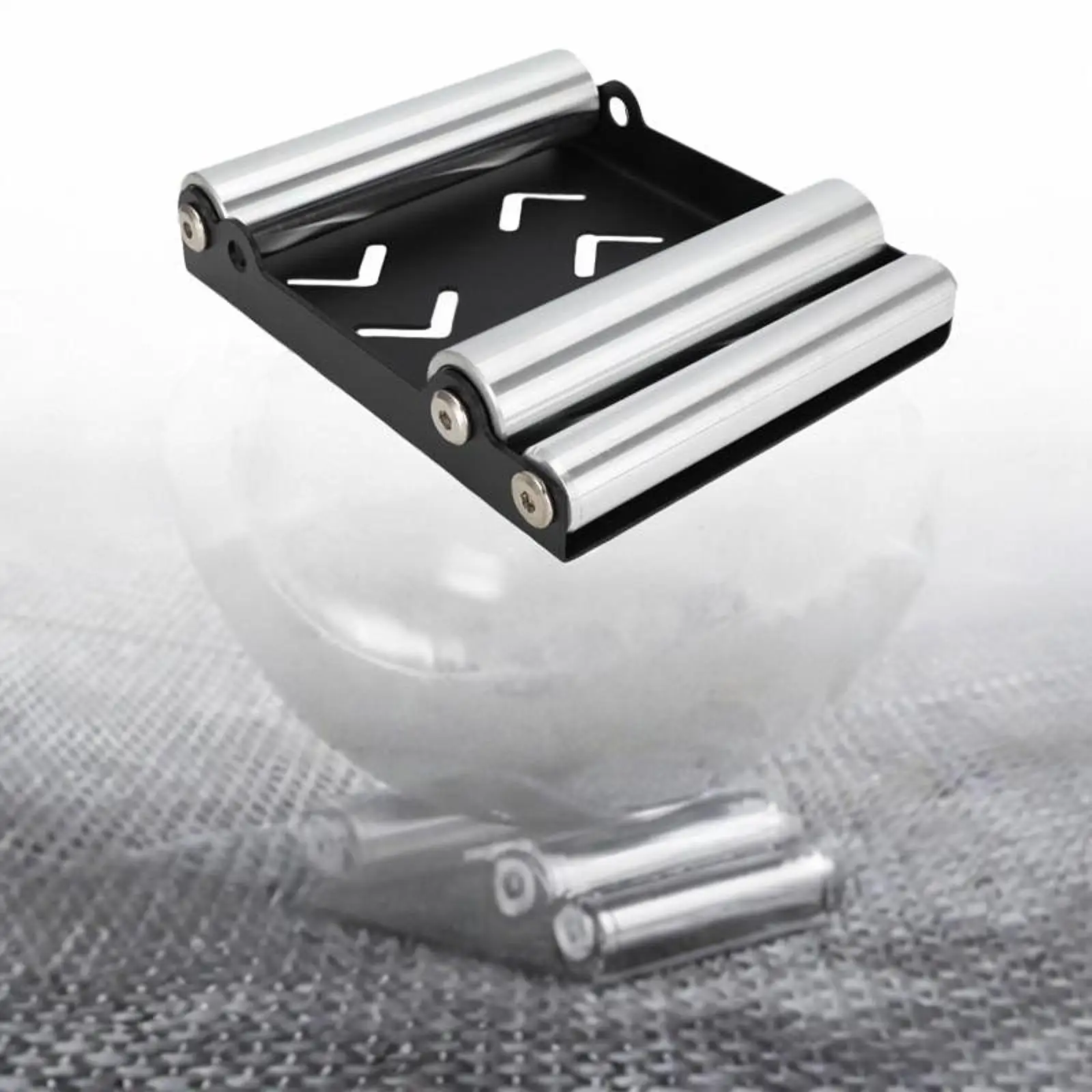 Portable Motorbike Wheel Cleaning Stand Iron Aluminum High Load Bearing for Convenient Tire Maintenance