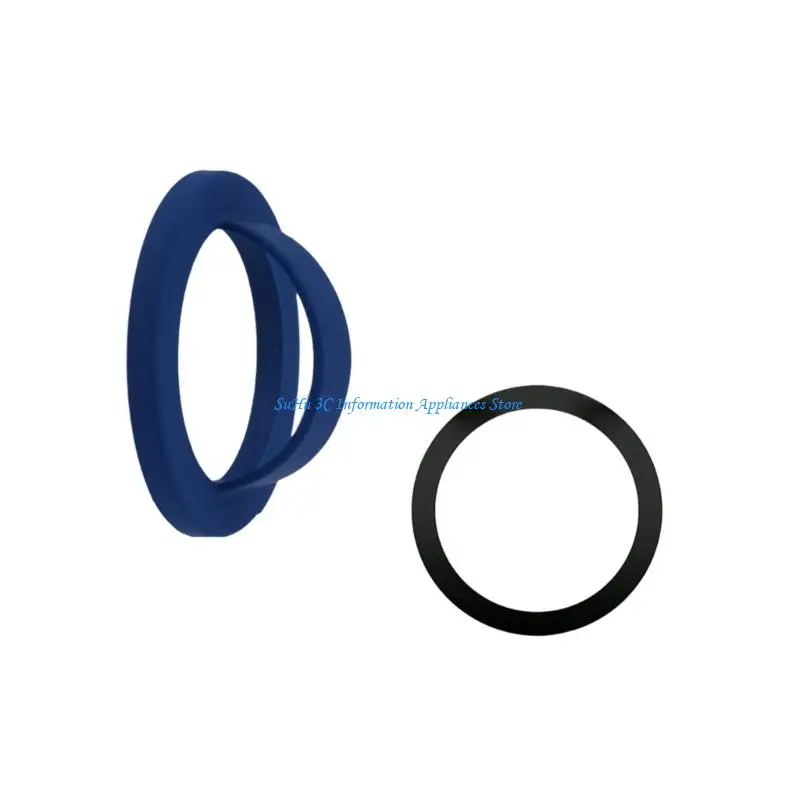 حامل بمقبض هاتف مغناطيسي N52H مع قاعدة سيليكون ناعمة للأيدي سهلة المشاهدة للألعاب ودعم الدوران متعدد الزوايا #3