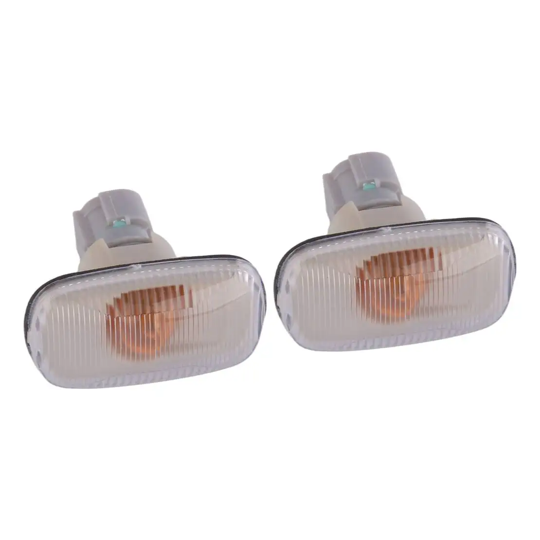 2pcs Clear Lens Side Marker Turn Signal Light Fit For Holden Rodeo RA Isuzu D-Max