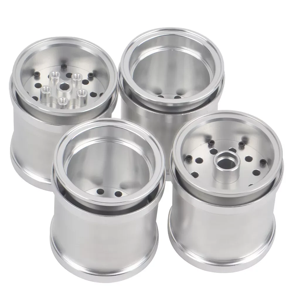 Aluminum Beadlock Wheels for Tamiya 1/10 CW01 Lunchbox  Midnight Pumpkin Chassis