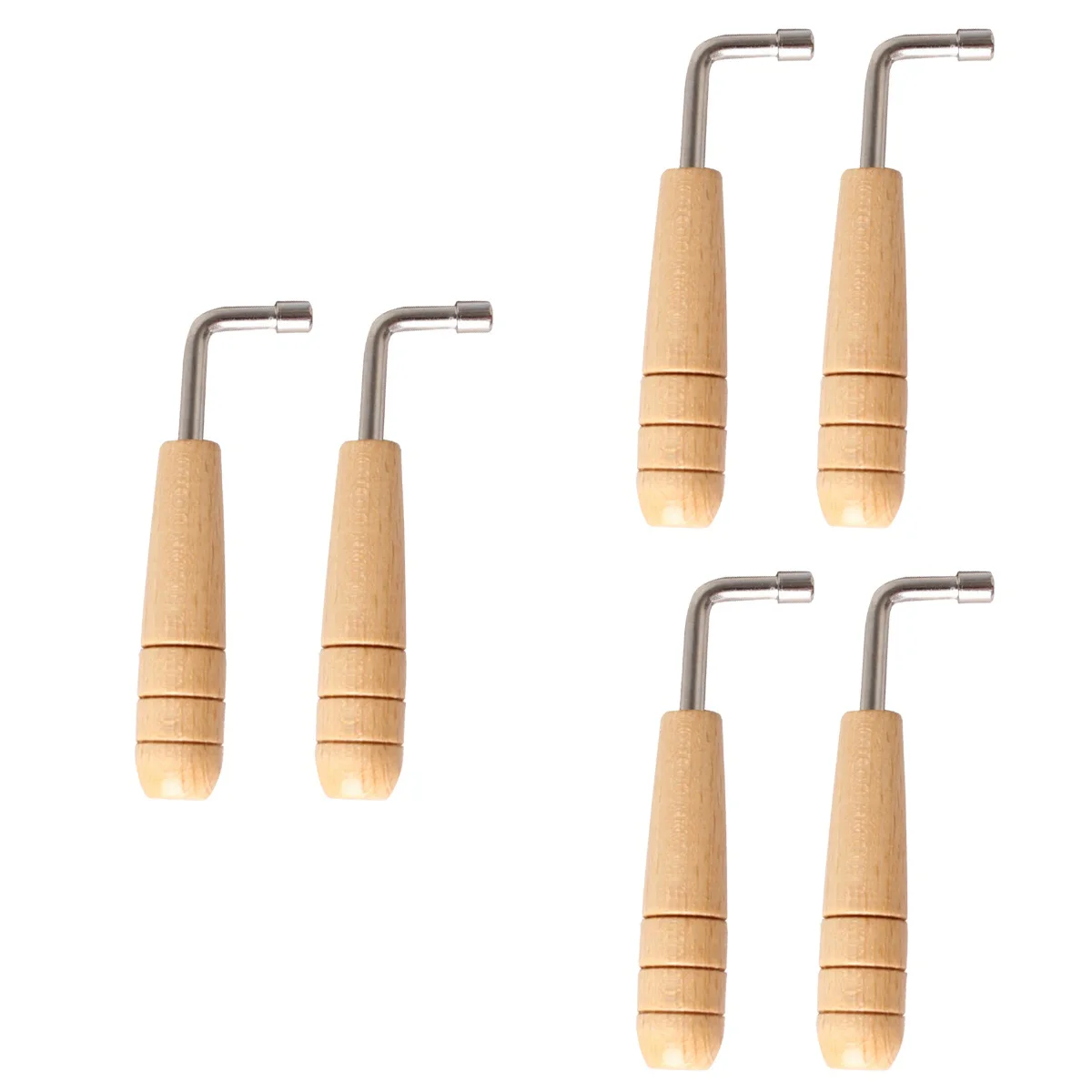 

3 Count Small Wrench Lyre Instruments Door Bass Stainless Steel Socket Reliable Harp
