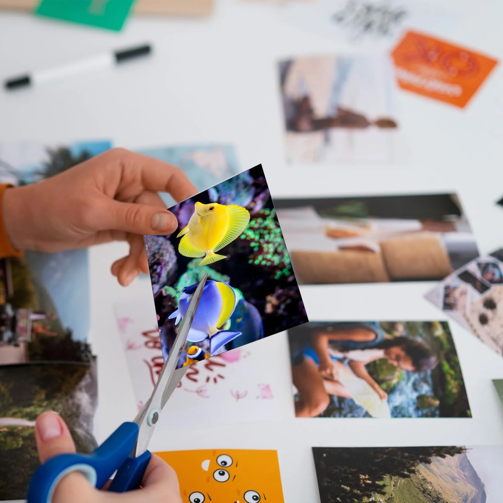 4R A4 bedruckbare Magnetblätter, nicht klebend, 13,5 mm dick, glänzendes/mattes Fotopapier für Tintenstrahldrucker, 10,2 x 15,2 cm große Größe – Detail 3