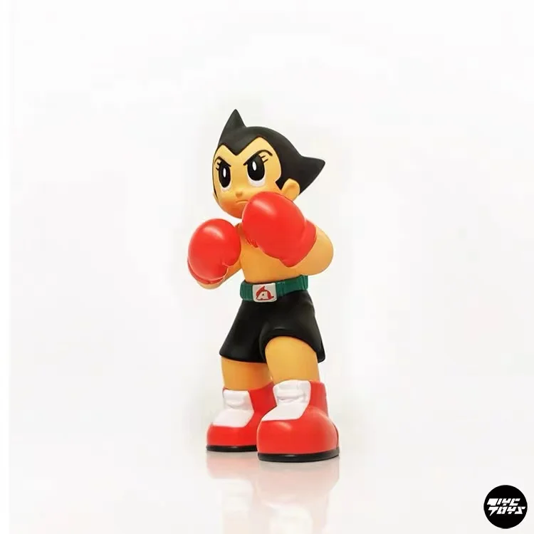 【In Stock】100% Original 15cm Astroboy Boxing Star Anime Action Figur Confidence Astroboy Collecting Model Toy Gifts for Children