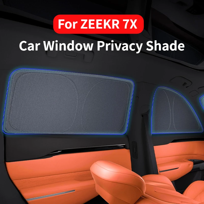 

For ZEEKR 7X Car Window Privacy Shade Side Window Sunshade Front Windshield Sun Protection Heat Insulation Sunshade Panel Parts