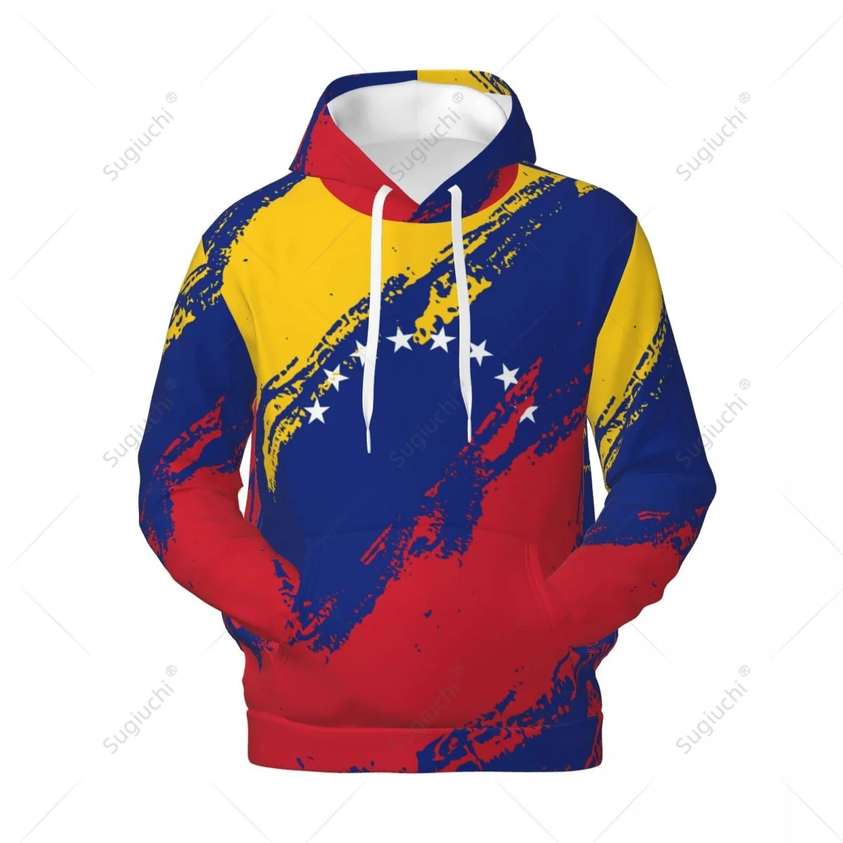 Unisex Venezuela Flag Color Hoodie 3D Men Women Harajuku Sweatshirt Pullover Hoodies Polyester Casual