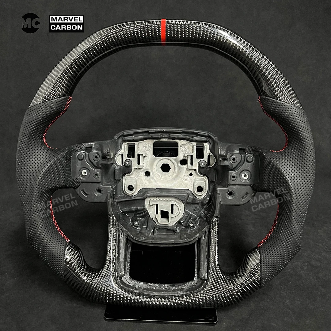 Carbon Fiber Steering Wheel For Land Rover Range Rover Sport 2014-2022 L494 Forged Carbon Fiber Steering Wheel