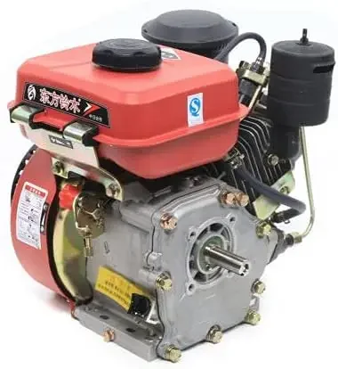 4 Stroke Diesel Engine Single Cylinder 168F 196cc Single Cylinder Air Cooled Diesel Engine for Small Agricultural Machinery