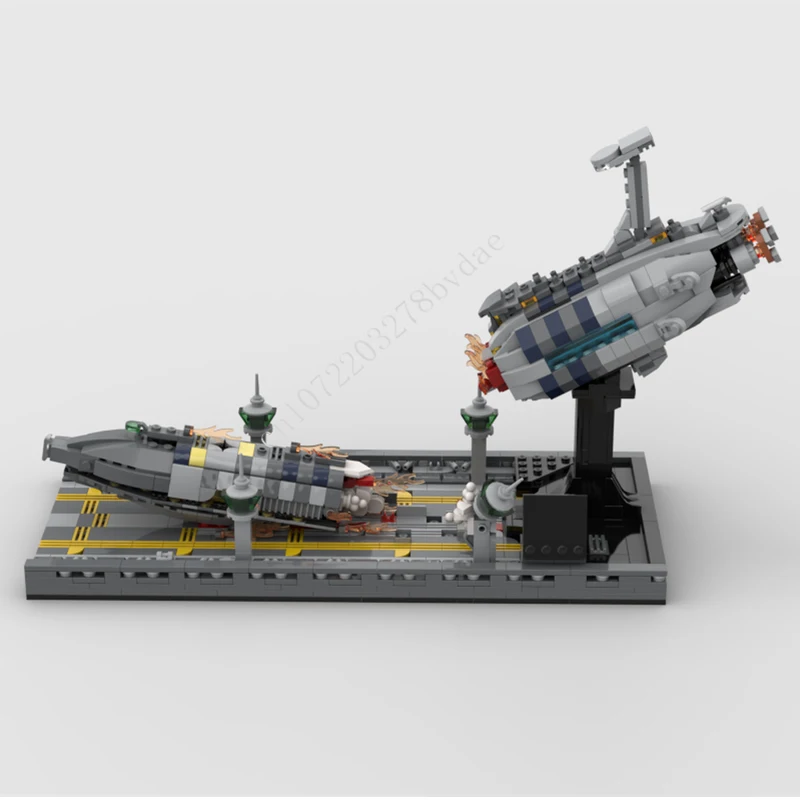 

1121 шт., непобедимая рука, космическая война, военная MOC, космический корабль, боевая модель, строительные блоки, архитектура, сделай сам, образовательная модель, игрушки, подарок