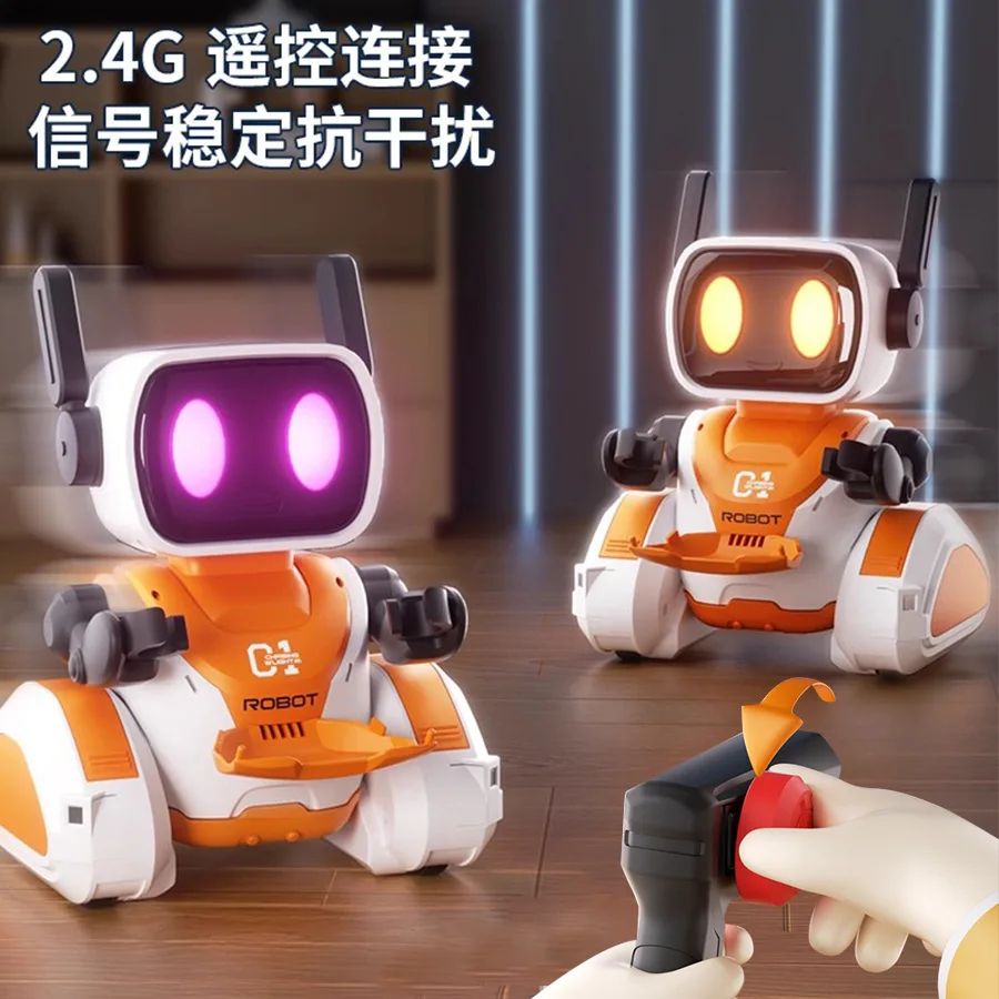 2.4Gリモコン赤外線センシングインテリジェントフォロー卓上電子ペットロボットおもちゃ子供向けギフト