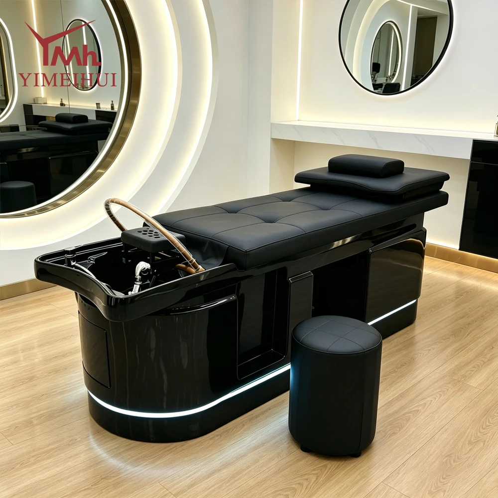 

Head Spa Sink Head Therapy Massage Shampoo Bed With Steam SPA Head Water Therapy Thai Massage Shampoo Chair