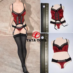 1/6 Scale female dolls clothes sexy underwear corset fit 12'' action figure body model
