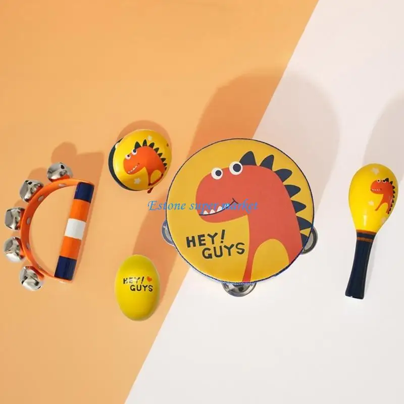 

090B Babys Musical for Toddlers Wooden Percussion Educational Learning