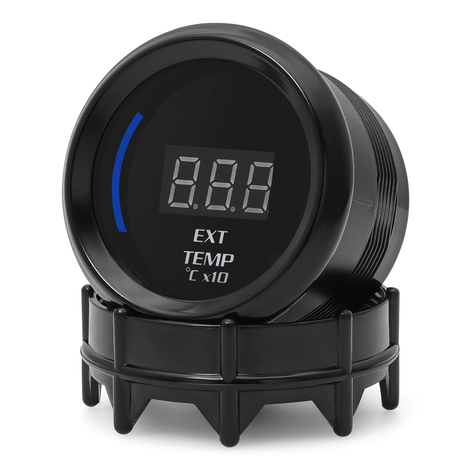 52mm Car EGT Digital Exhaust Temp Gauge with Sensor 1/8NPT Universal Exhaust Gas Temperature Meter 0-1300 Celsius Auto Gauge 12V