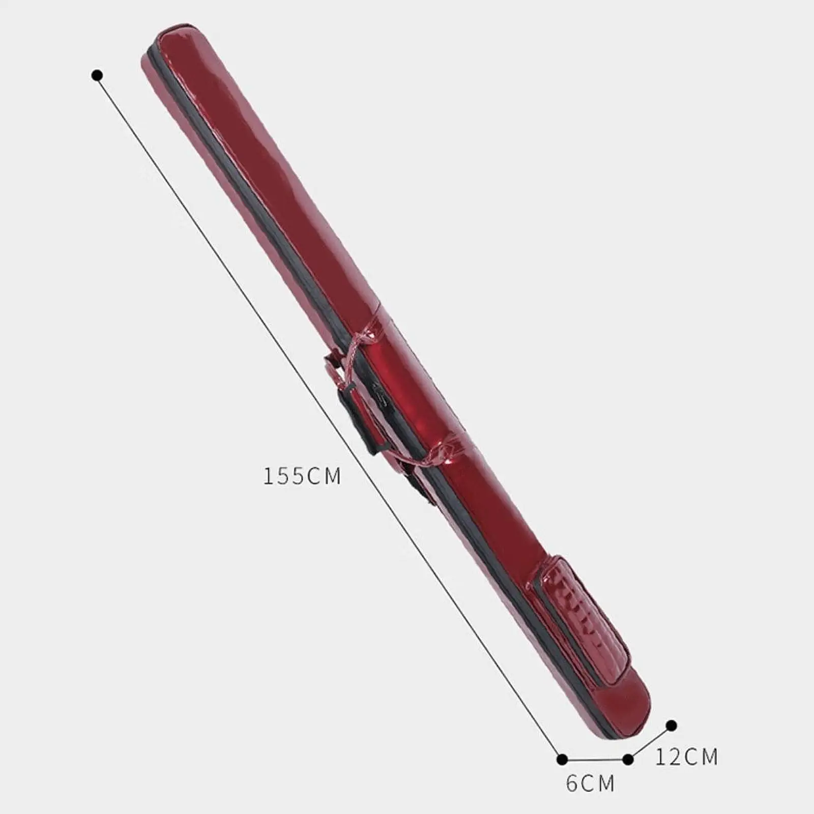 

Сумка для бильярдного кия, многофункциональная, с защитой от царапин, на молнии, для переноски кия, для путешествий и любителей бильярда