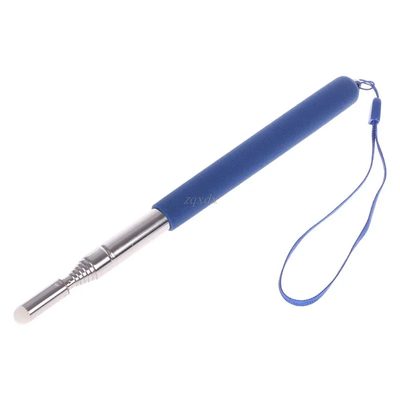 Professionele Zaklamp Whiteboard Pen Vilt Hoofd Rvs Telescopische Leraar Pointer 1M