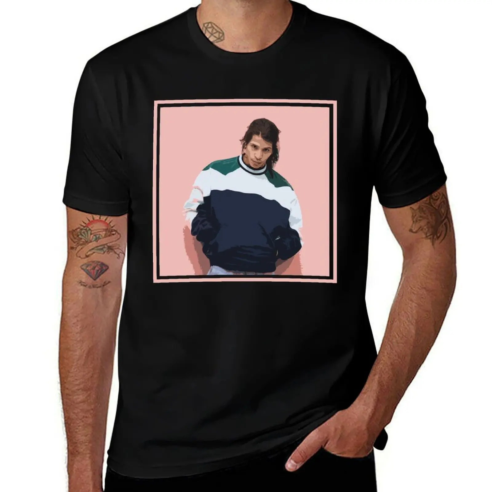 

Футболка Moha La Squale-The Banana, забавные футболки с индивидуальным принтом, мужская футболка