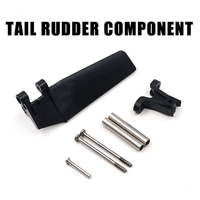 B05C-2X FT012-4 Tail Rudder Component Assembly For Feilun FT012 2.4G Brushless RC Boat Spare Parts Accessories