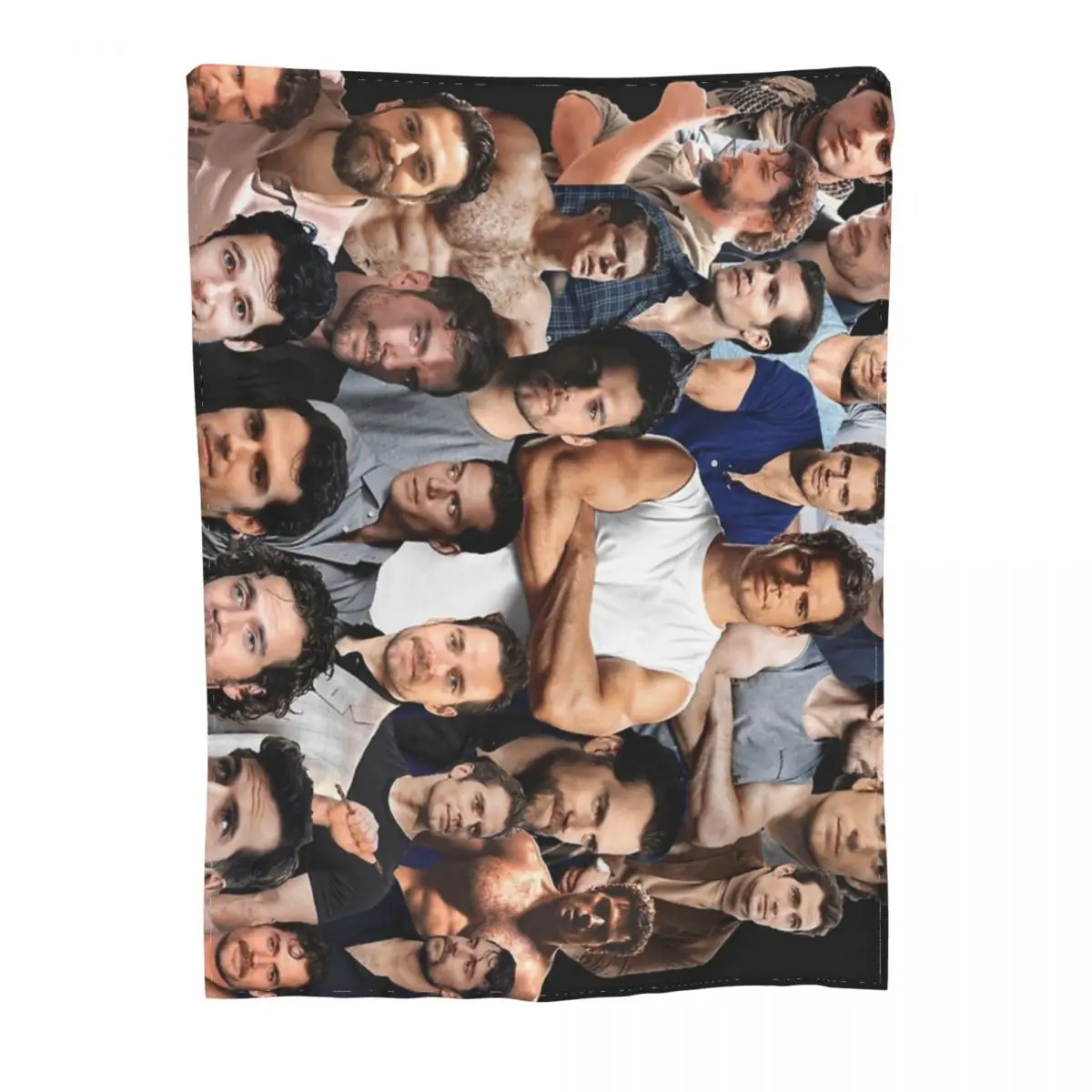 HIGH QUALITY Henry Cavill Photo Collage A Ultra-Soft Micro Fleece Blanket