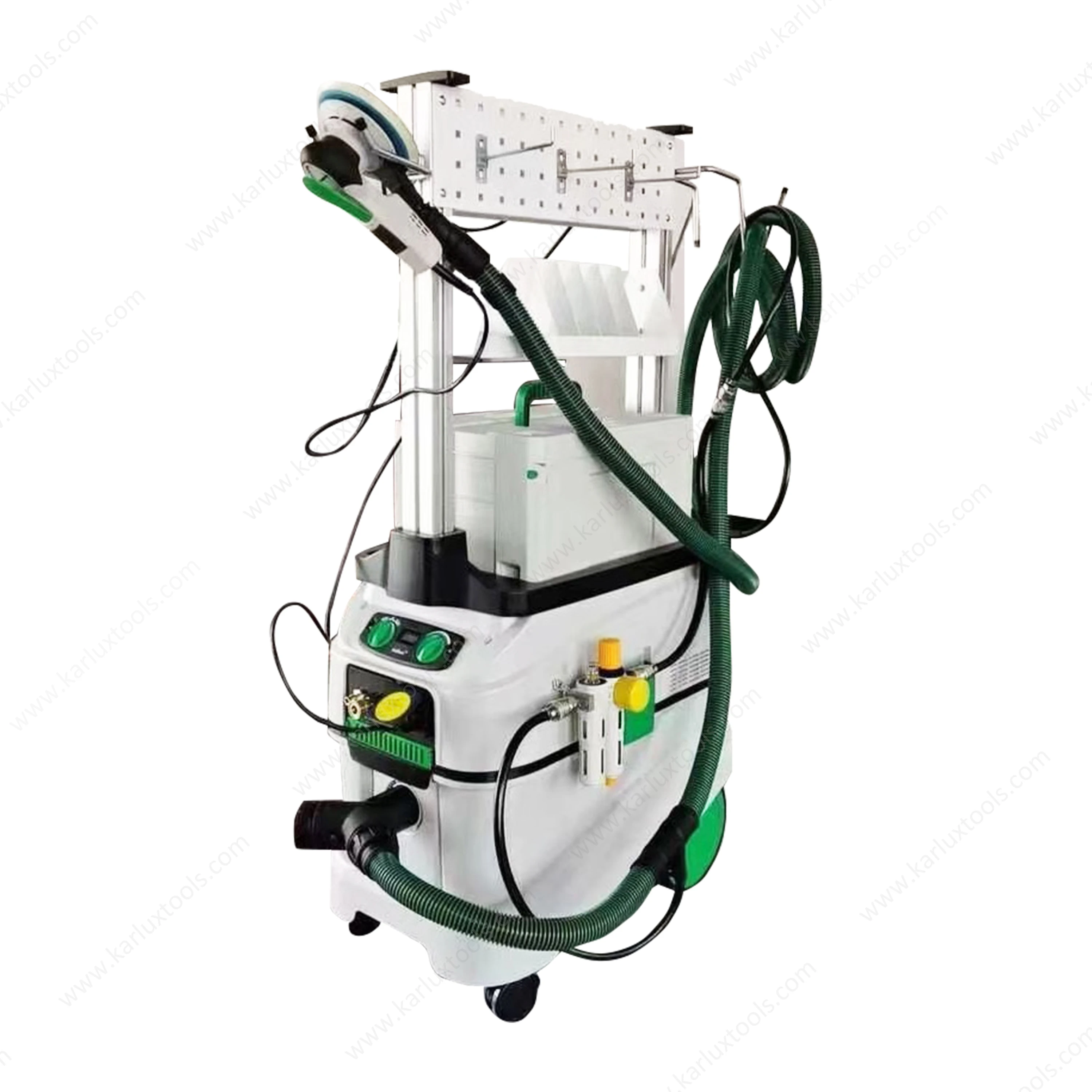 Electric Mobile Dry Grinding Dust Collector Central Vacuum Dust Extractor Machine for Car Sanding Work