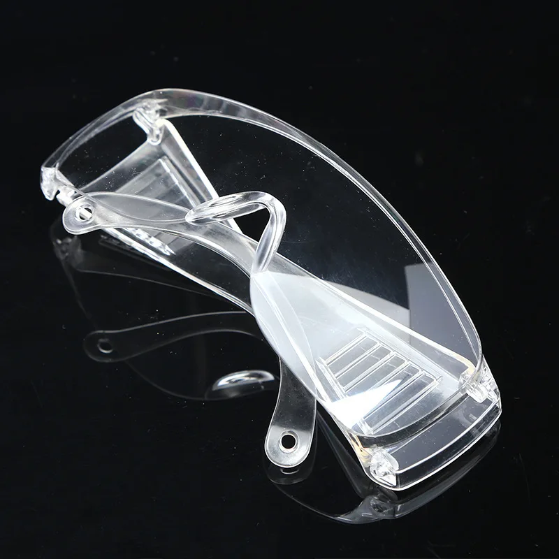 Louver protective glasses, anti fog cycling glasses, anti impact, anti wind and sand transparent goggles, labor protection