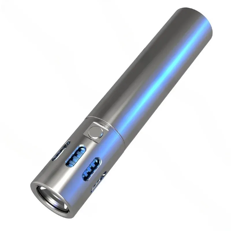 

Stainless steel flashlight strong light 100,000 lumens outdoor long-distance shooting super bright long battery life charging