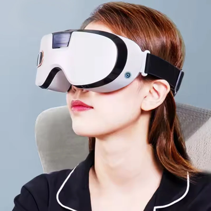Portable USB Hydrogen Eye Therapy Hydrogen Eye Glasses High Tech Hydrogen Eye Massage Equipment With Heat Compression