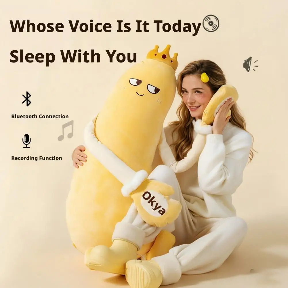 M/L Size Carrot King Patting Hugging Sleeping Plush Toy Doll Hug Squishy Pillow Cushion Plush Birthday Gift for Girlfriend Boy