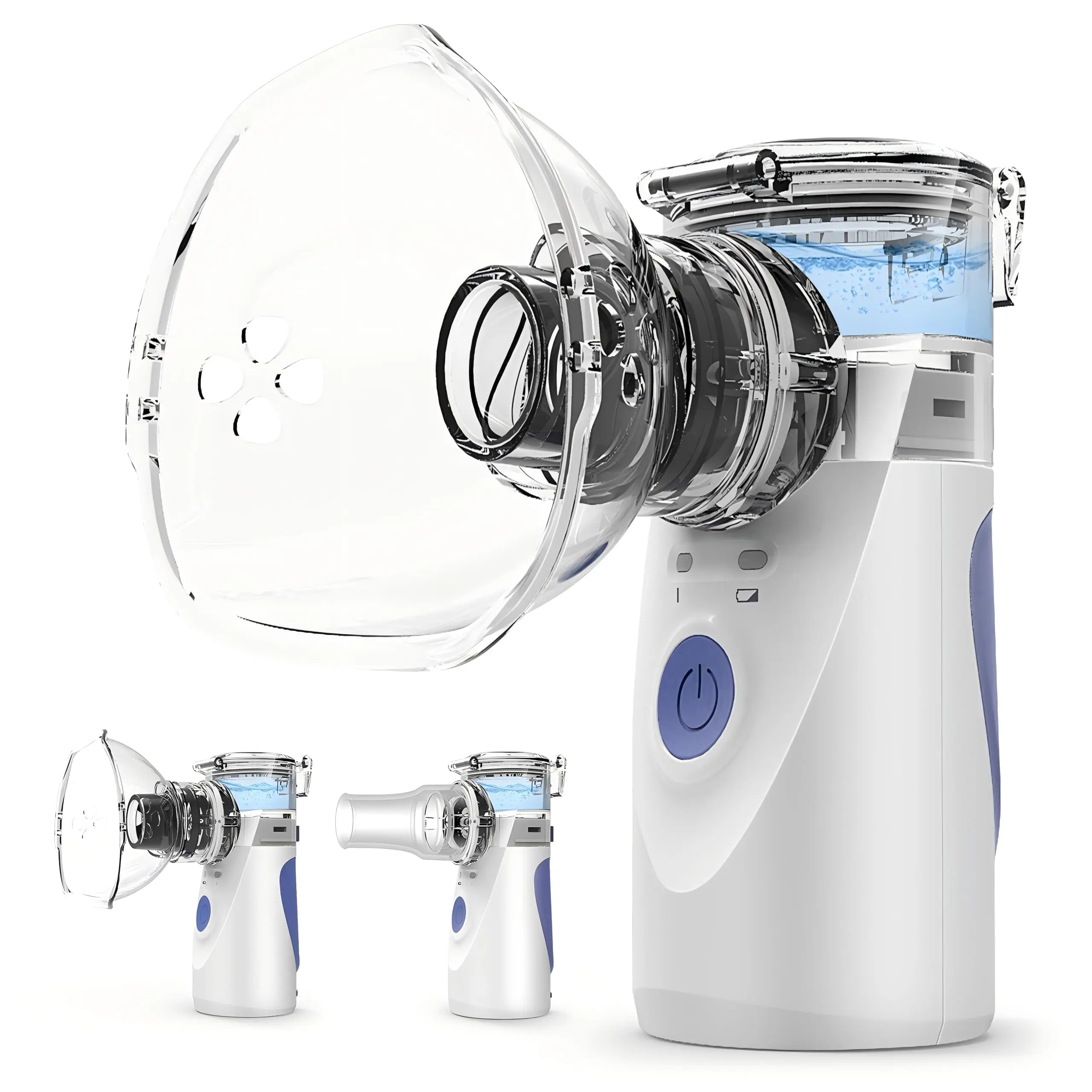 Nebulizador Portátil Recarregável com Tecnologia Silenciosa Ideal para Alívio de Tosse e Congestão em Casa e Viagens