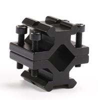 1 PCS Tactical Adjustable Universal Rail 20mm Rail Barrel Mount For Picatinny Weaver Scope Flashlight Sight Torch Clip