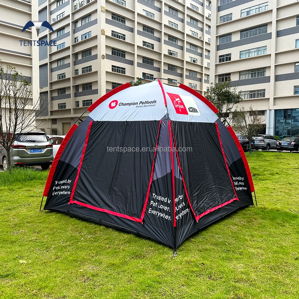 

Factory Custom Outdoor Camping Tent for 2 Persons Waterproof Oxford Fabric with Aluminum Pole for Events and Hiking