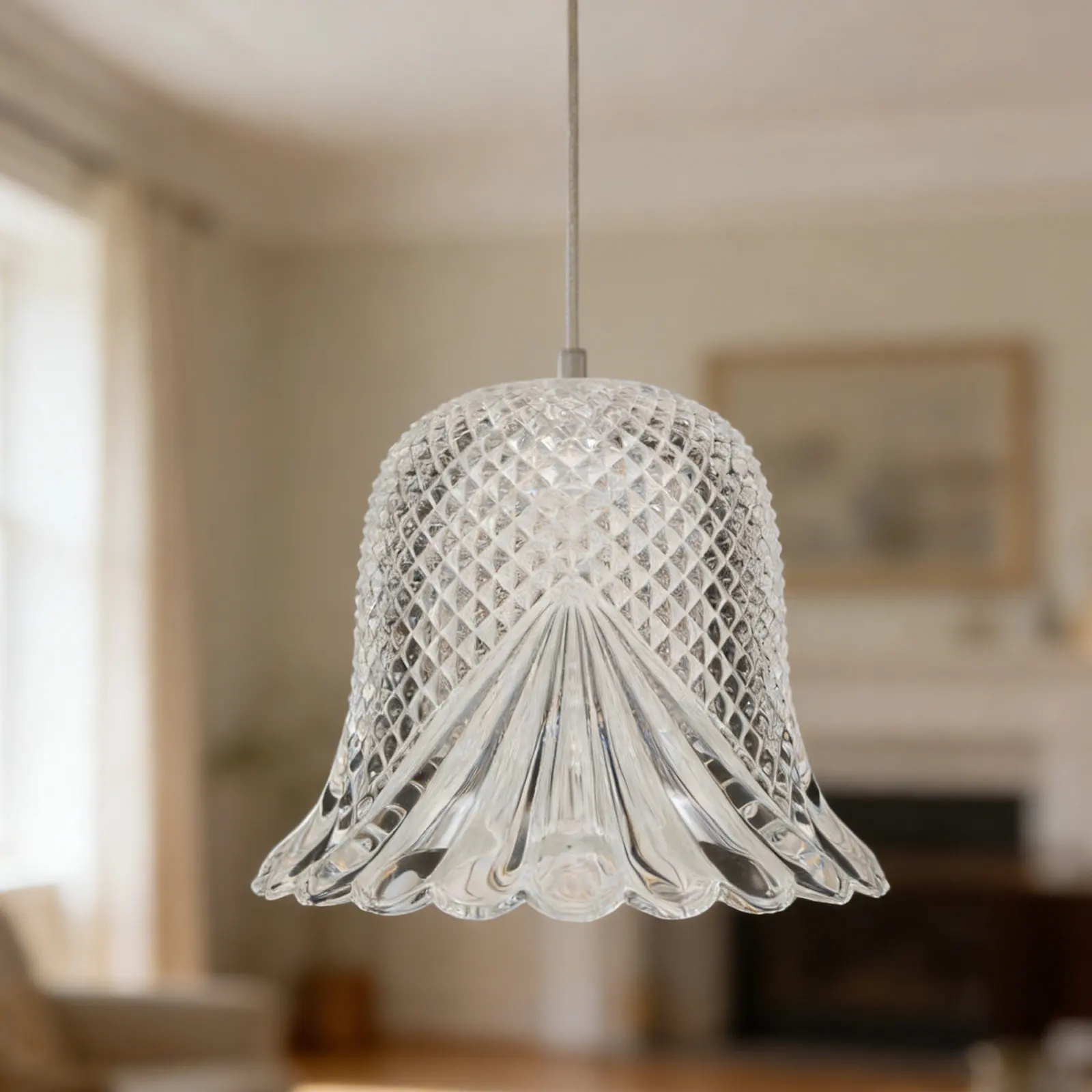 Retro Small Pendant Light Shade Vintage Inspired Lamp Cover for Ceiling Hanging Fixture Modern Farmhouse Industrial Decor