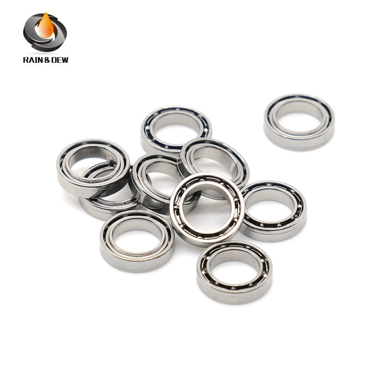 

10Pcs SMR117ZZW2.5 Bearing 7x11x2.5 mm ABEC-7 Stainless Steel Ball Bearings