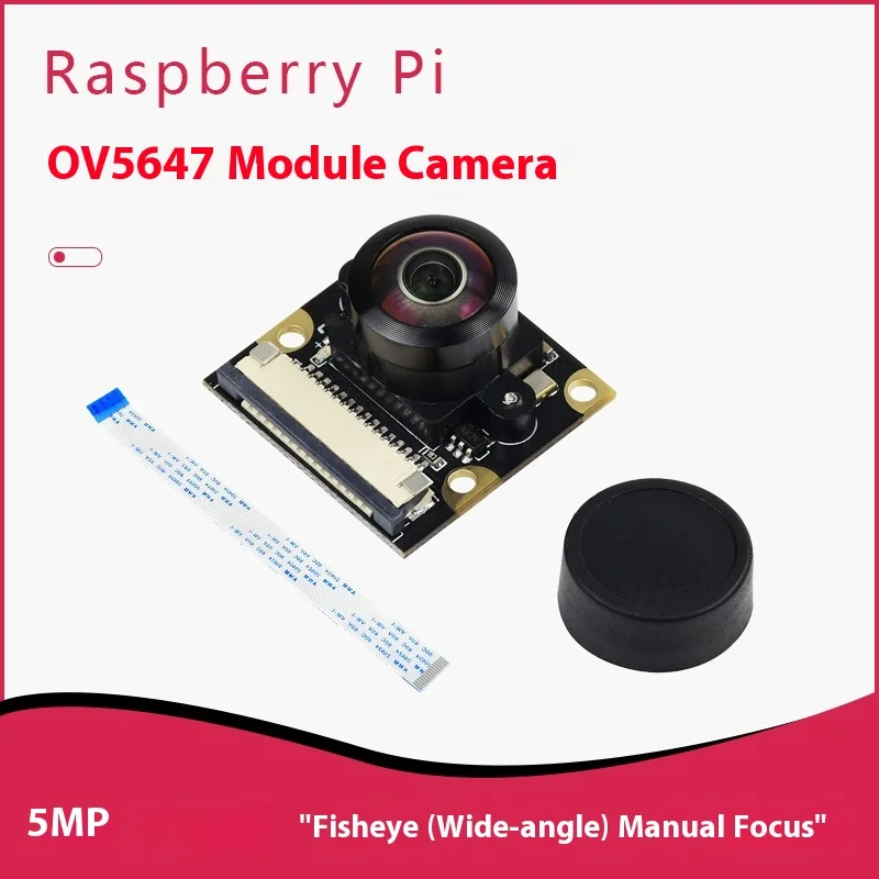 Adjustable Focus Micro Snow Raspberry Pi Fisheye Camera Module Raspberry Pi Camera