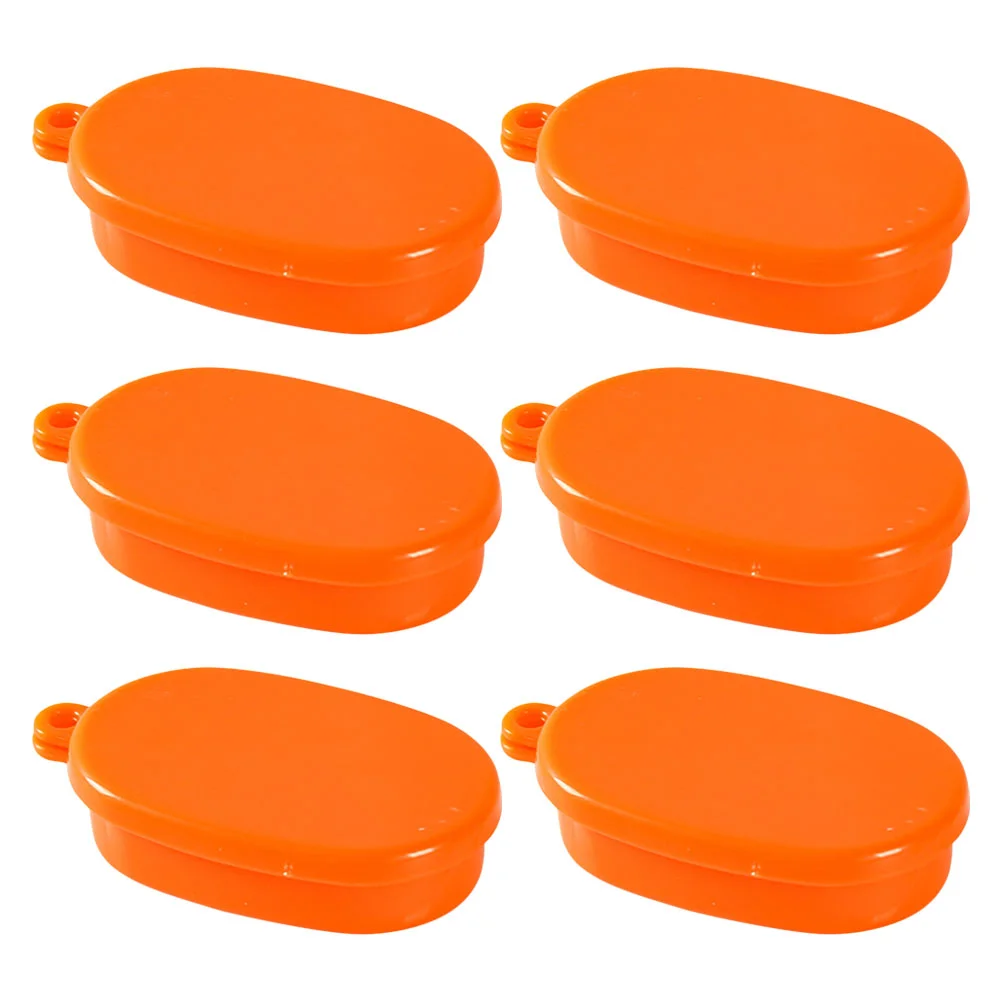 6 Pcs Simulated Mini Lunch Box House Decoration Toy Adorable Kids Plastic Miniature Prop