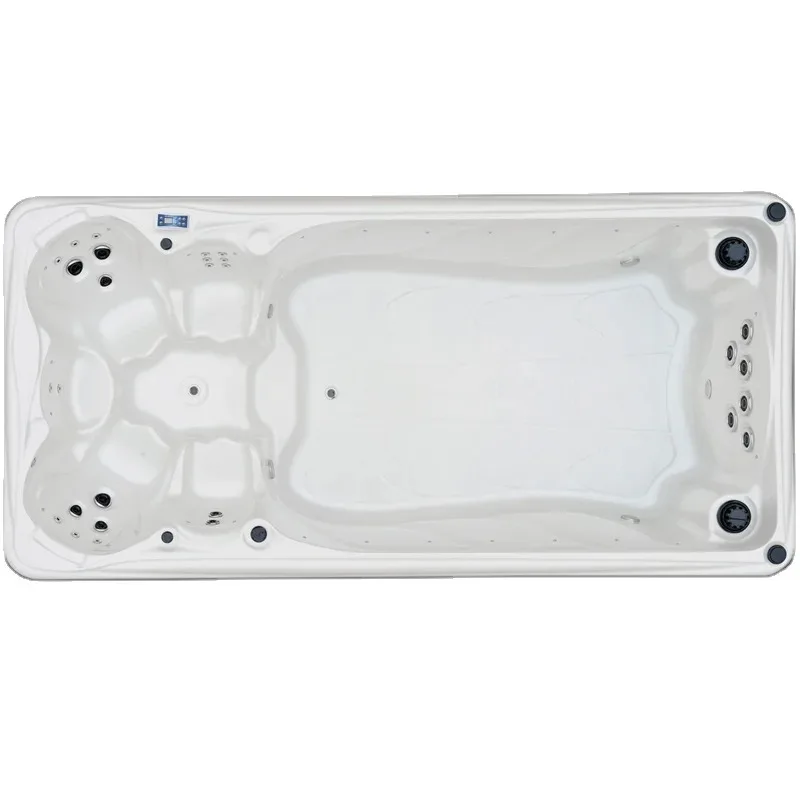 4 Meter Acryl-Spa-Pool, Outdoor-Hydro-Spa-Wanne für 8 Personen, Whirlpool, Outdoor-Whirlpool, Hot Tub, Swim-Spa-Pool, Jet-Outdoor-Pool