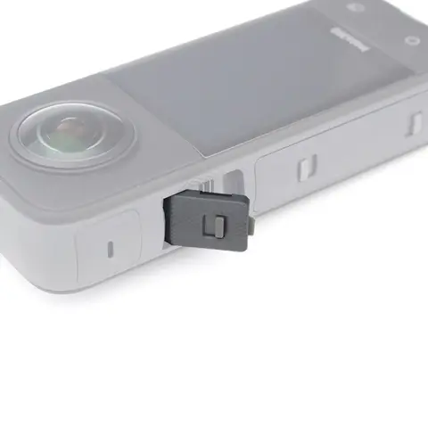 Insta360 One X3 camera accessories, USB charging port side cover replacement waterproof battery cover