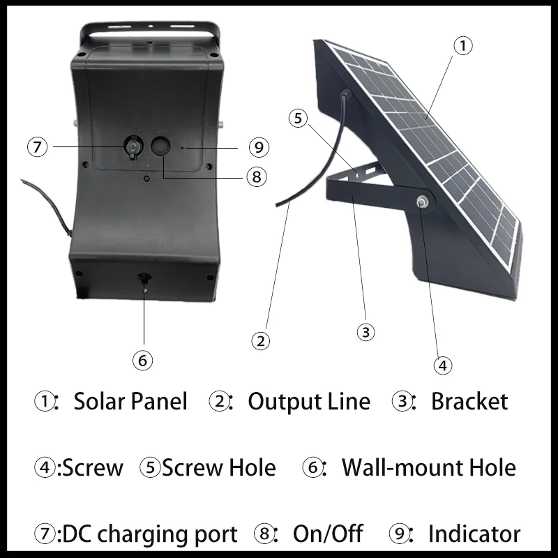 Solar Powered Outdoor Waterproof Spotlights with a One to Four Connection Design  Lawn Ground Inserted LED Lights