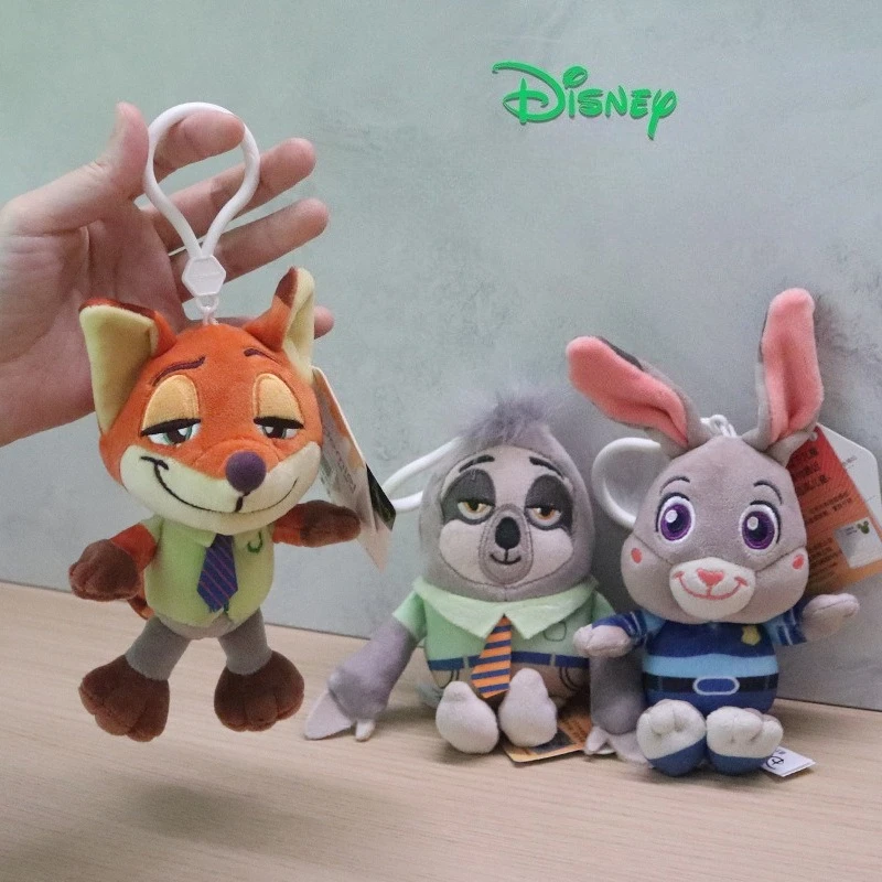 

Disney подлинный Zootopia Rabbit Judy Q милый брелок Ник кукла рюкзак кулон украшение подарок