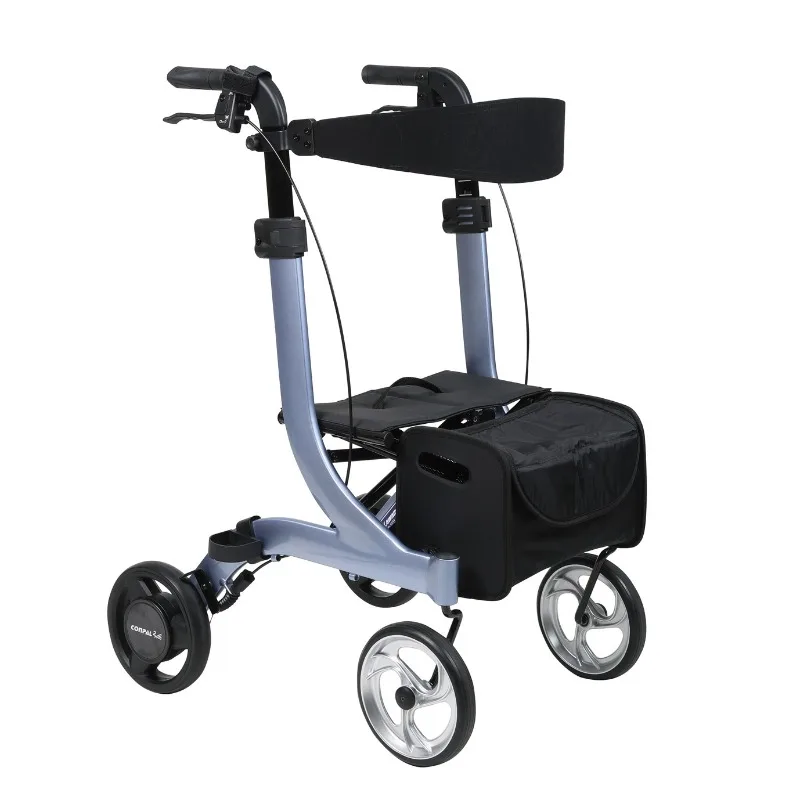 Elderly walker, lightweight folding walker, trolley, shopping walker